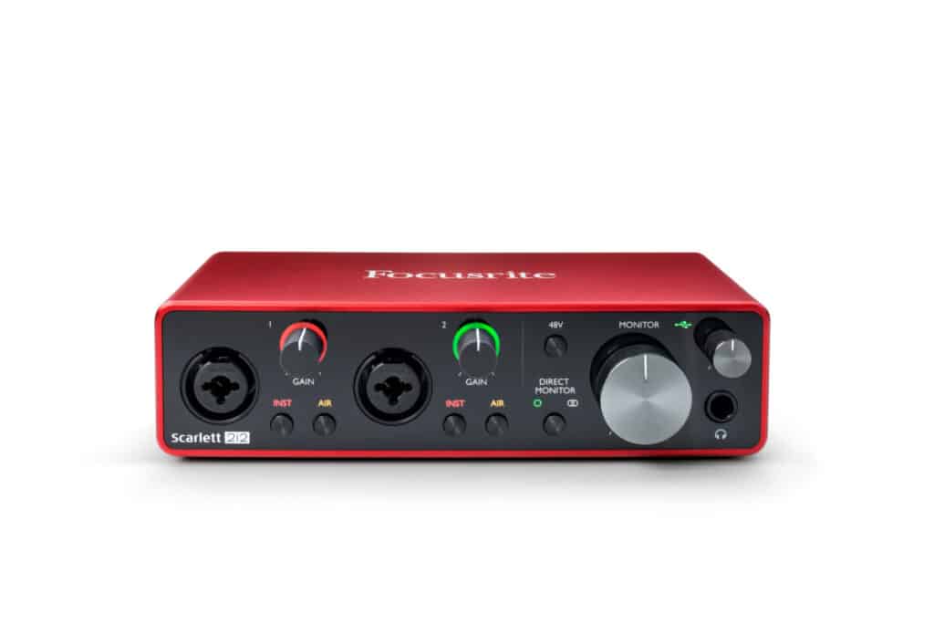 focusrite scarlett 2i2 vs presonus audiobox