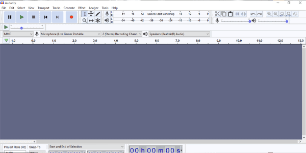 audacity for mac mini