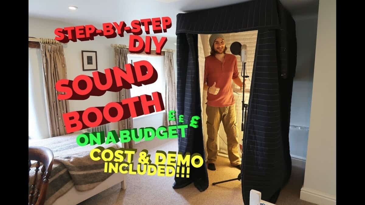 How to Make a DIY Vocal Booth on a Budget