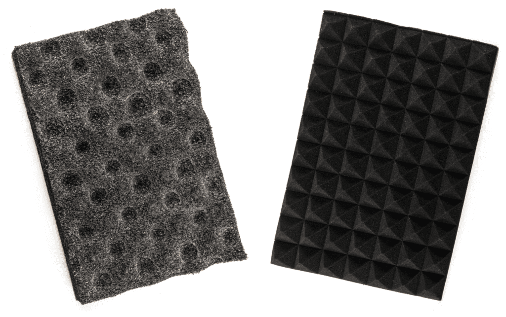 acoustic foam vs mattress foam