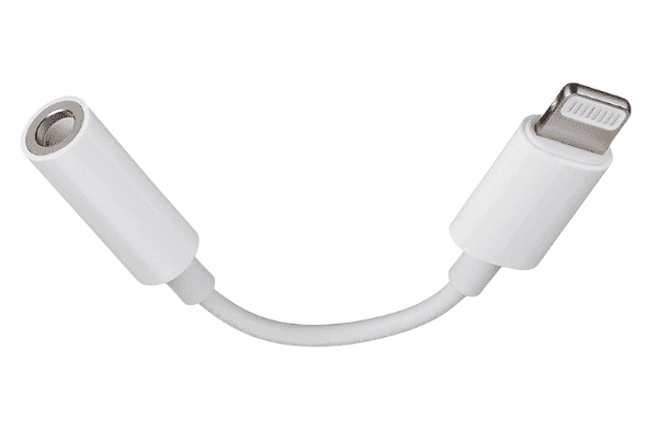 Lightning headphone adapter