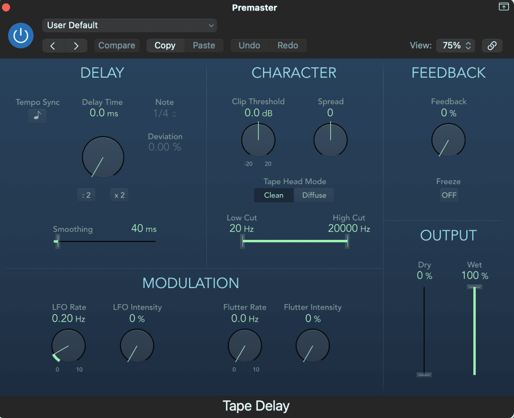 A14 Tape Delay 1