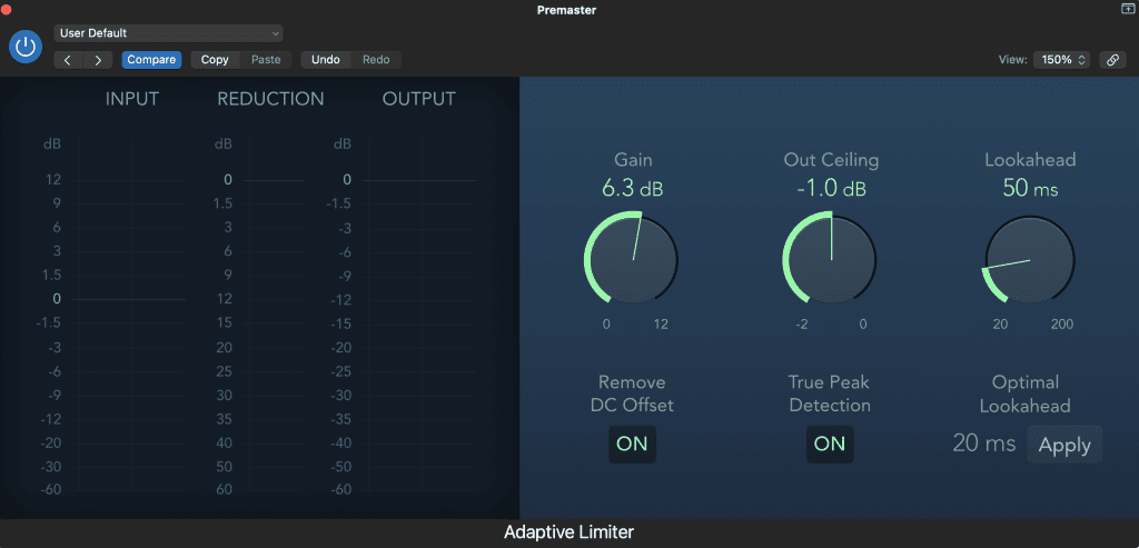 A16 Adaptive Limiter