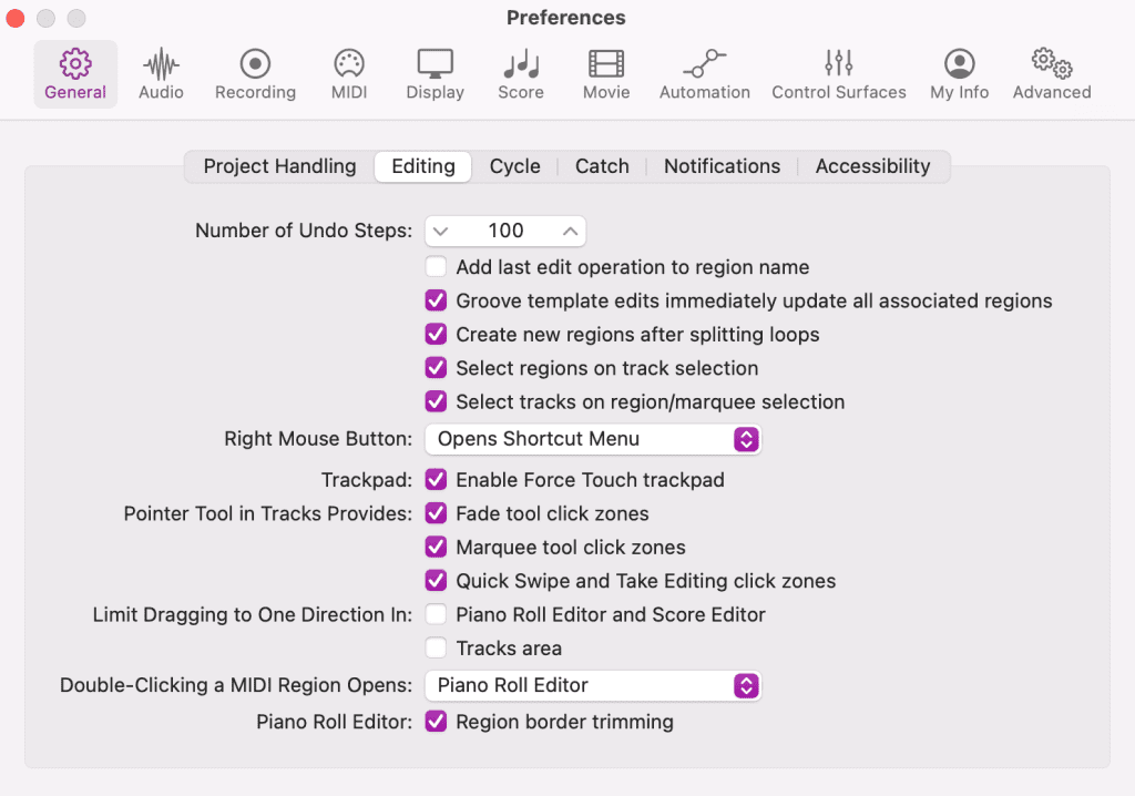 B1 Click Zones