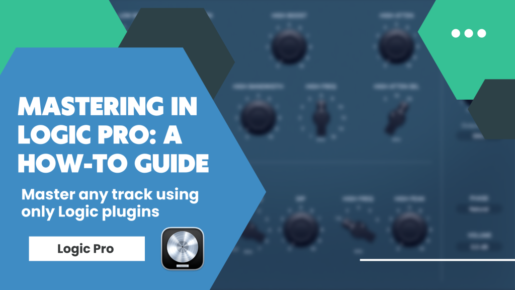 Mastering in Logic Pro cover