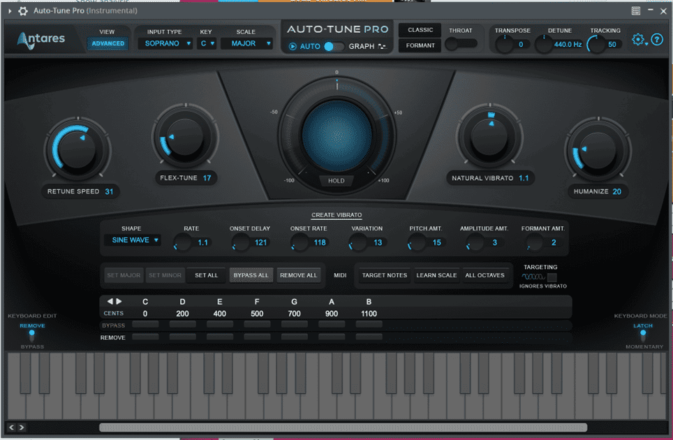 autotune presets fl studio