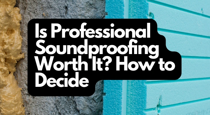 Is Professional Soundproofing Worth It How to Decide
